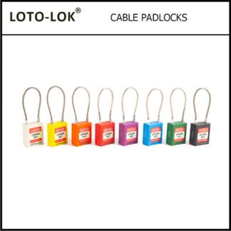 LOTO-LOK_VARIOUS_COLOR_CABLE_PADLOCKS