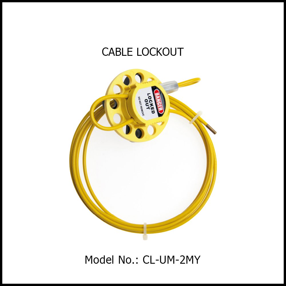 Wheel Type Cable Lockout (CL‐UM‐2MY)