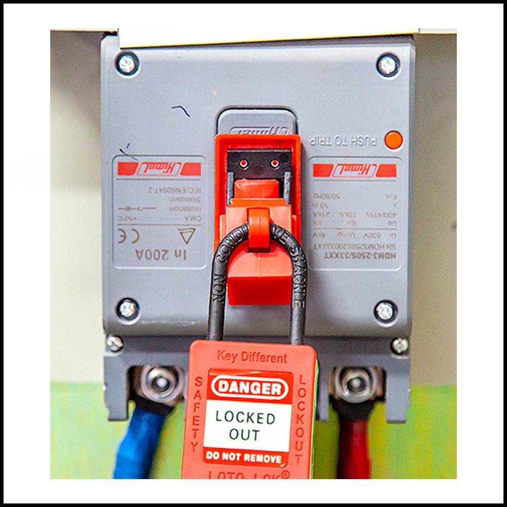 CIRCUIT BREAKER LOCKOUT, THUMBWHEEL OPERATION - Image 6