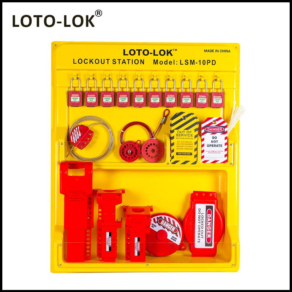 LOCKOUT STATION, MOLDED POLYSTYRENE (Empty Board) - Image 5