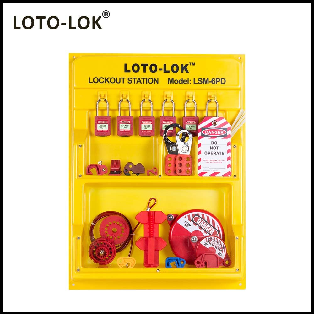 LOCKOUT STATION, MOLDED POLYSTYRENE (Empty Board) - Image 3