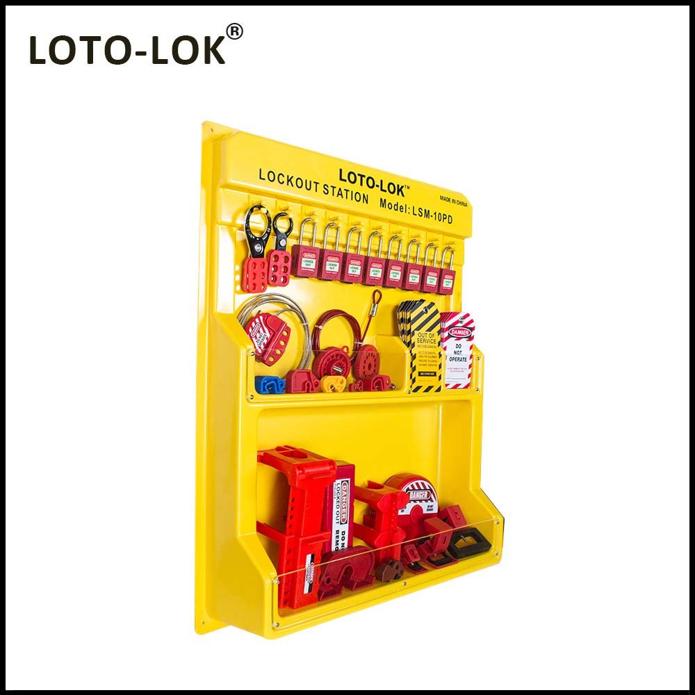 LOCKOUT STATION, MOLDED POLYSTYRENE (Empty Board) - Image 7