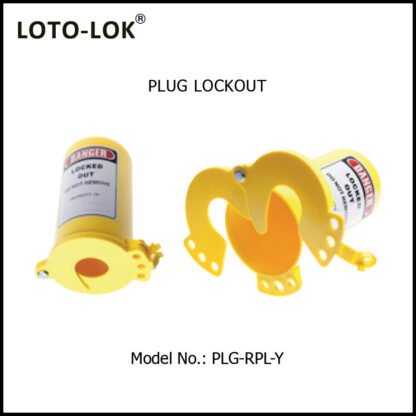 Round Electrical Plug Lockout Device
