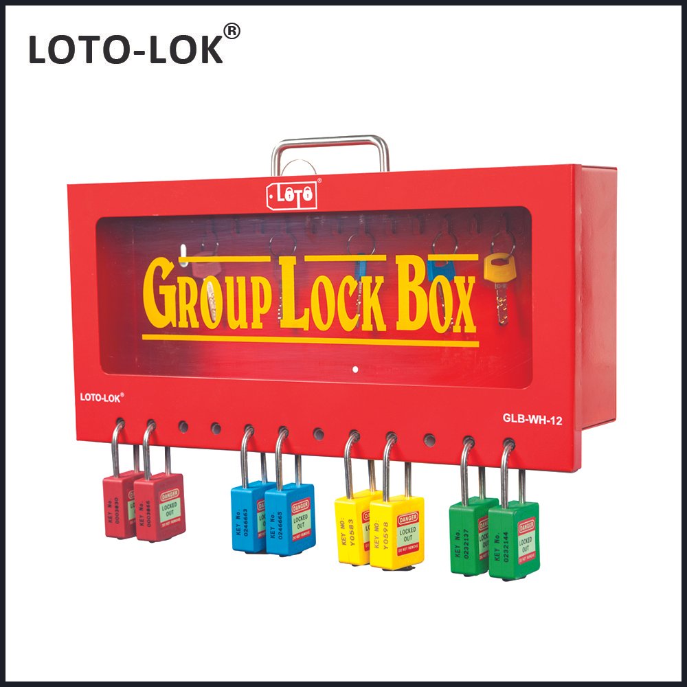 GROUP LOCK BOX, PORTABLE & WALL MOUNTING LOTO SAFETY PRODUCTS