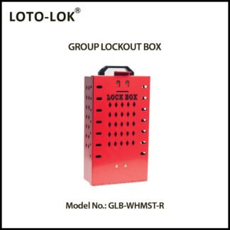 Group Lock Box Red (GLB‐WHMST‐R)