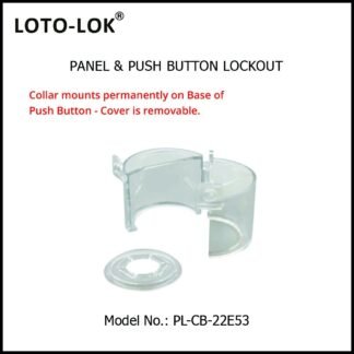 Removable Push Button Lockout Device