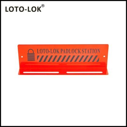 LOCKOUT_TAGOUT_WALL_MOUNTING_RED_PADLOCK_STATION_PS‐HANG12