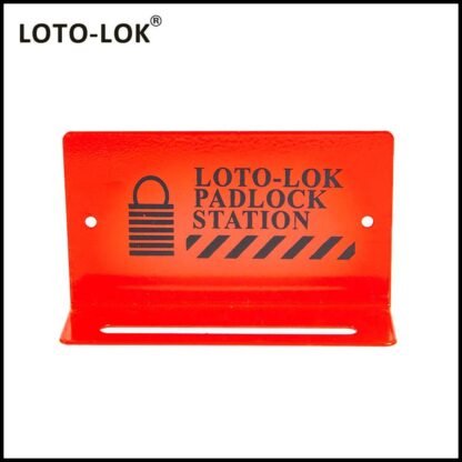 LOCKOUT_TAGOUT_WALL_MOUNTING_RED_PADLOCK_STATION_PS‐HANG6