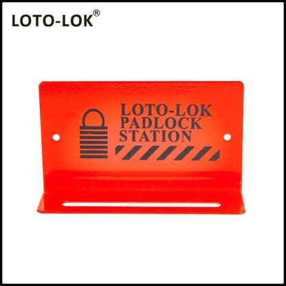 LOCKOUT_TAGOUT_WALL_MOUNTING_RED_PADLOCK_STATION_PS‐HANG6