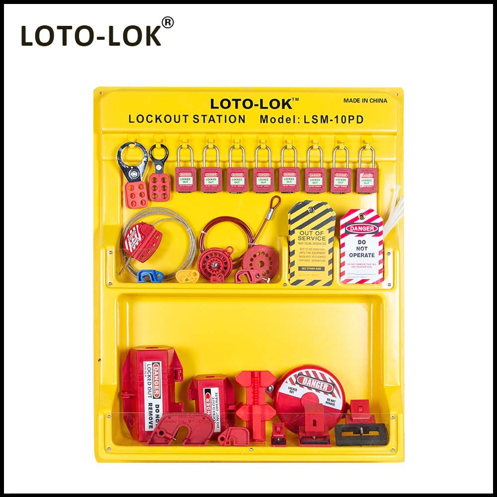 LOCKOUT STATION, MOLDED POLYSTYRENE (Empty Board) - Image 6