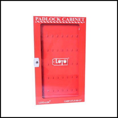 LOTO-LOK_DURABLE_CLEAR_FASCIA_EMPTY_PADLOCK_CABINET_CABP-STLR-60-CF