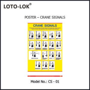 POSTER, CRANE SIGNAL & CRANE SAFETY