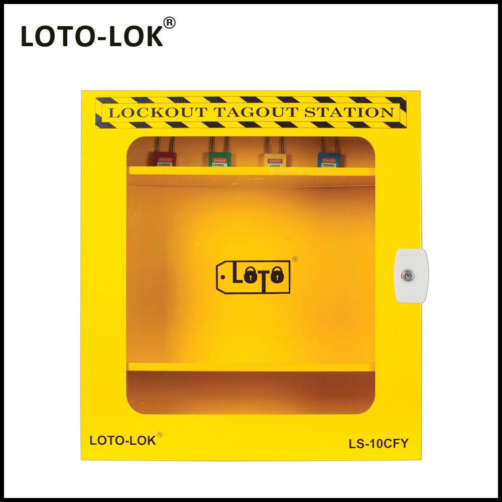 LOCKOUT STATION, STEEL, LS-10CFY, (Empty Station) - Image 3