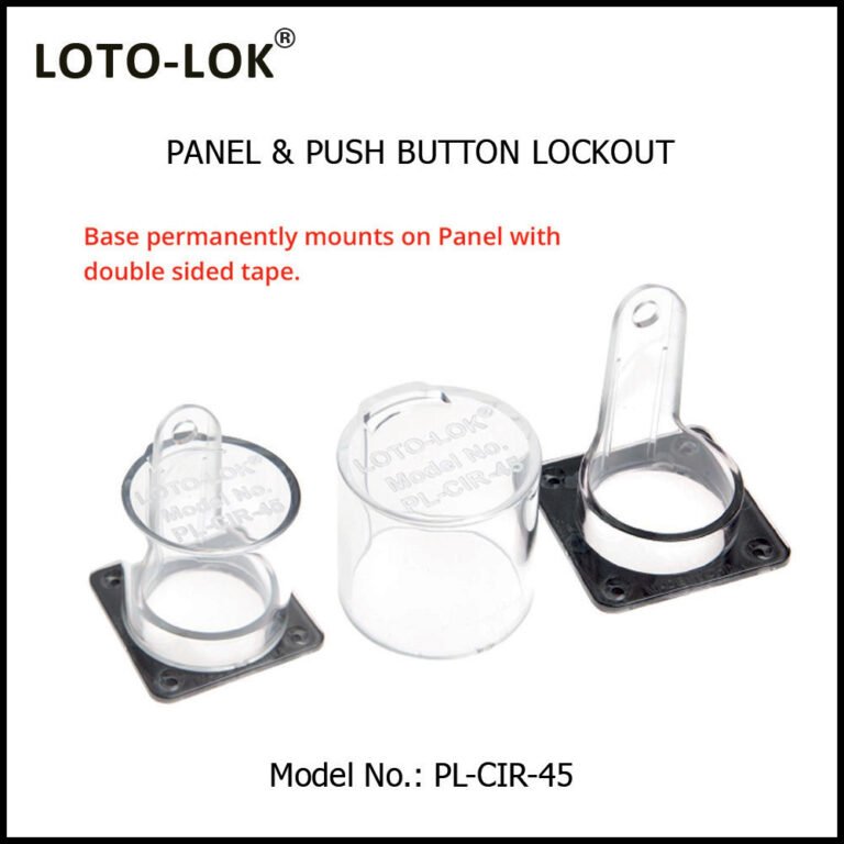 Push Button Lockout Device for Electrical Panel LOTO Safety Products