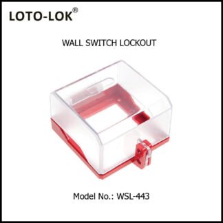 Transparent Wall Switch Lockout Device
