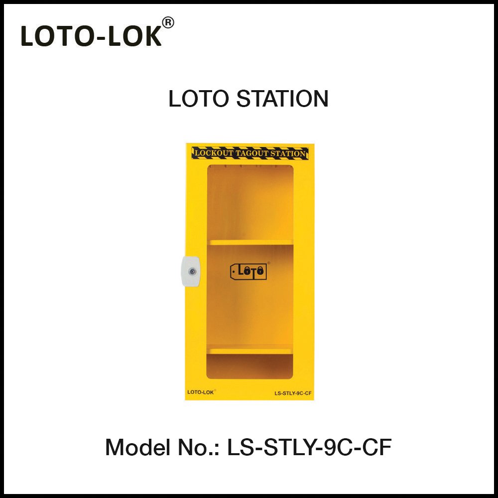 Empty Big Steel Lockout Station