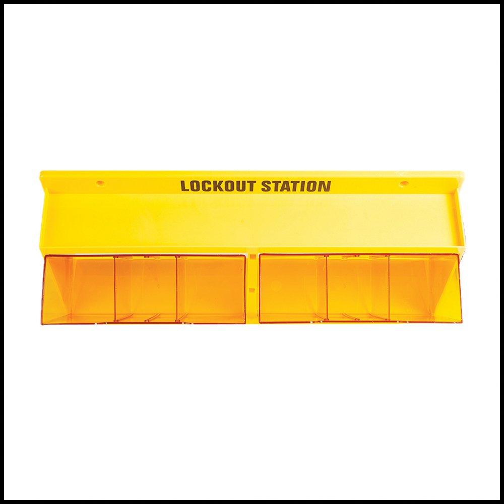 LOCKOUT STATION, 8 PADLOCKS (Empty Station) - Image 3