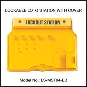 LOTO STATION, MOLDED PLASTIC (Empty Board)