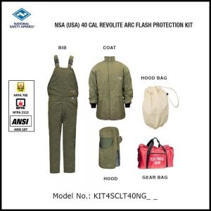 NSA (USA) 40 CAL ARCGUARD REVOLITE ARC FLASH PROTECTION KIT