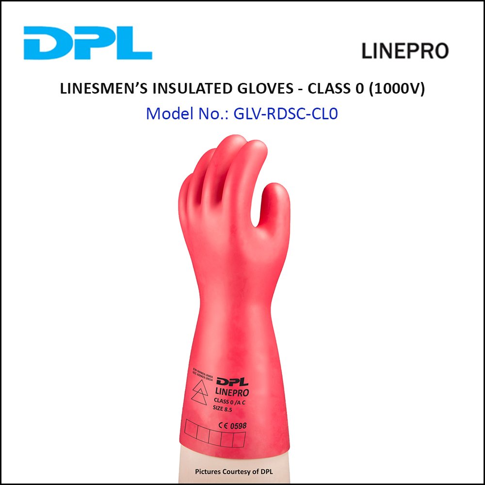 RED_DPL_LINEPRO_LINESMENS_INSULATED_GLOVES_CLASS_0_WORKING_VOLTAGE_1000V_GLV-RDSC-CL0