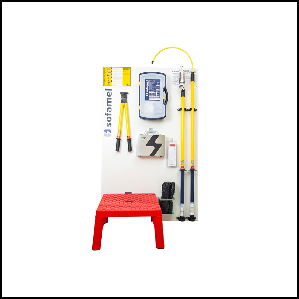 ELECTRIC SHOCK RESCUE WALL KIT LOTO SAFETY PRODUCTS