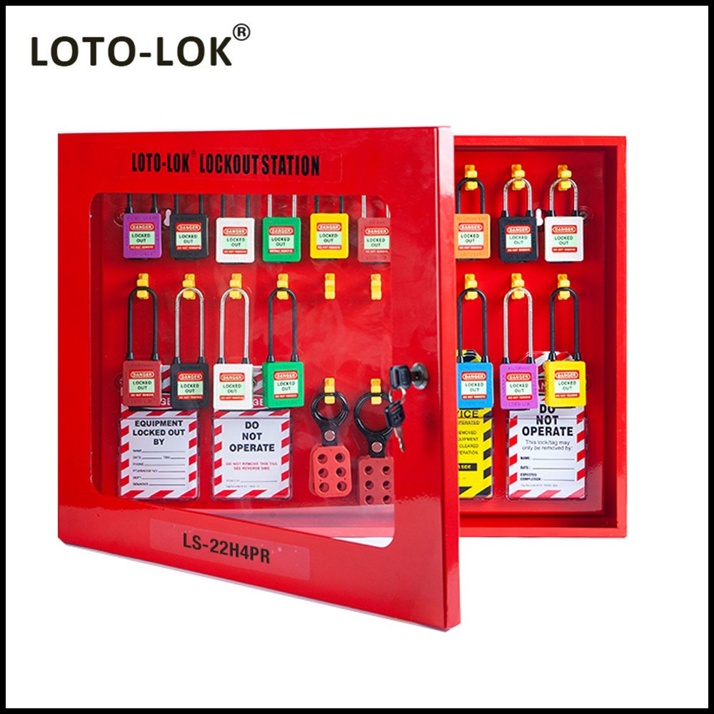 LOTO STATION, 20 PADLOCKS (With Contents) - Image 2