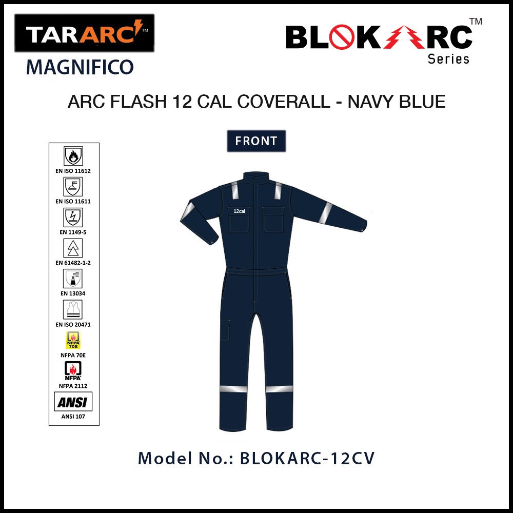 ARC FLASH MAGNIFICO COVERALL - 12 CAL