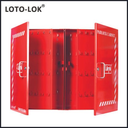 LOTO-LOK_DURABLE_EMPTY_PADLOCK_CABINET_WITH_112_HOOKS_CABP-STLR-220