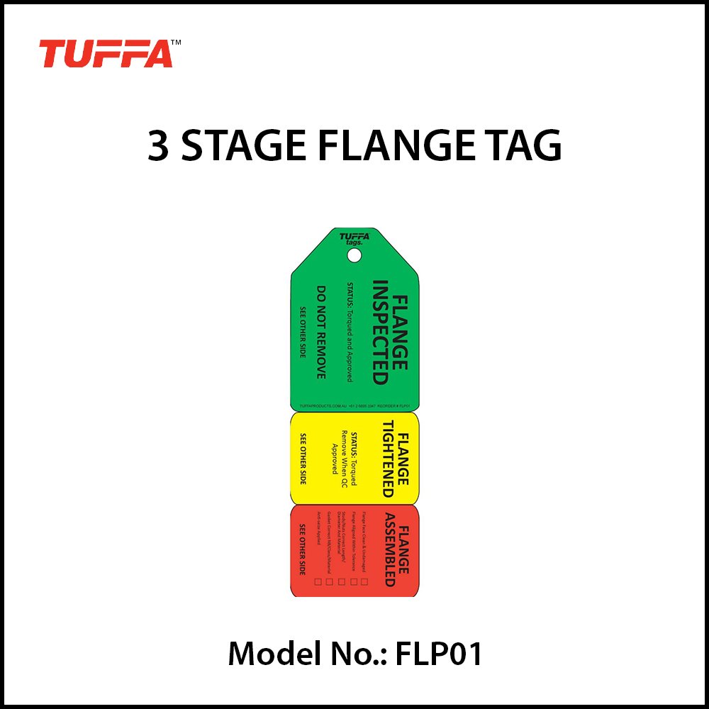 3 STAGE FLANGE TAGS - Image 2