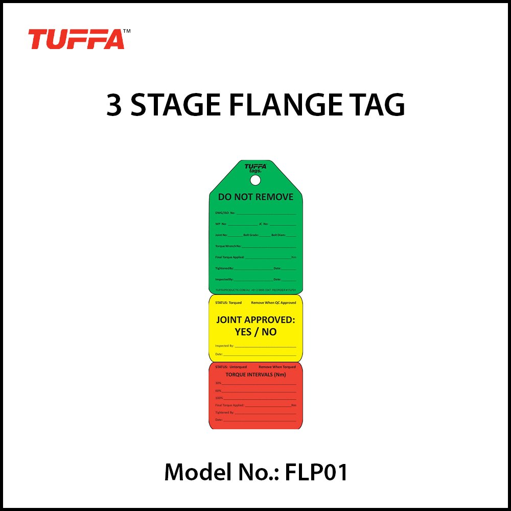 3 STAGE FLANGE TAGS - Image 3