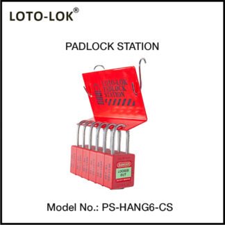 Padlock Station with Contents