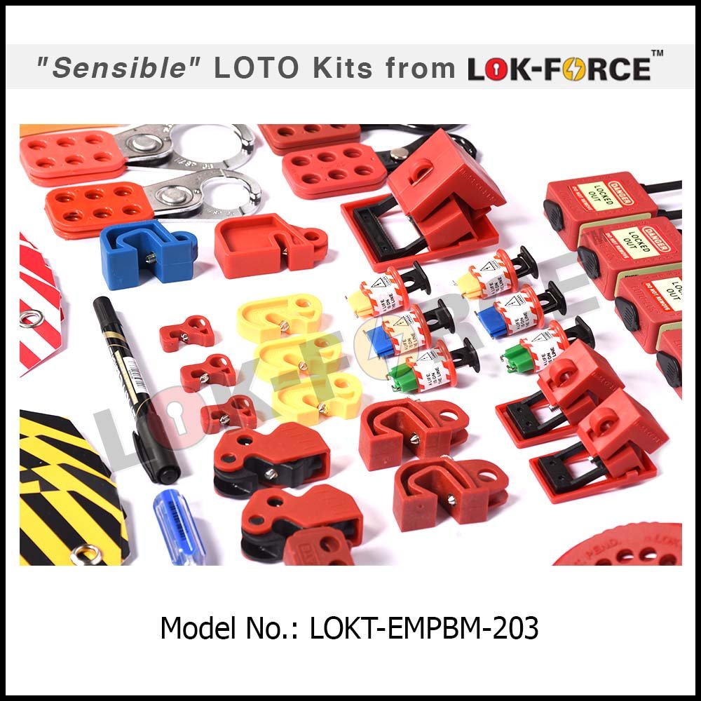 LOTO ELECTRO-MECHANICAL KIT PLASTIC TOOL BOX - MEDIUM - Image 5