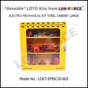 LOTO ELECTRO-MECHANICAL KIT STEEL CABINET – LARGE