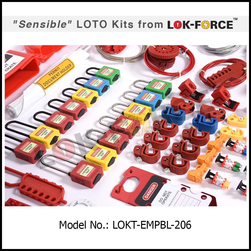LOTO ELECTRO-MECHANICAL KIT PLASTIC TOOL BOX - LARGE - Image 11