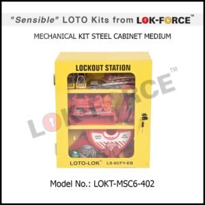 LOTO MECHANICAL KIT STEEL CABINET – MEDIUM