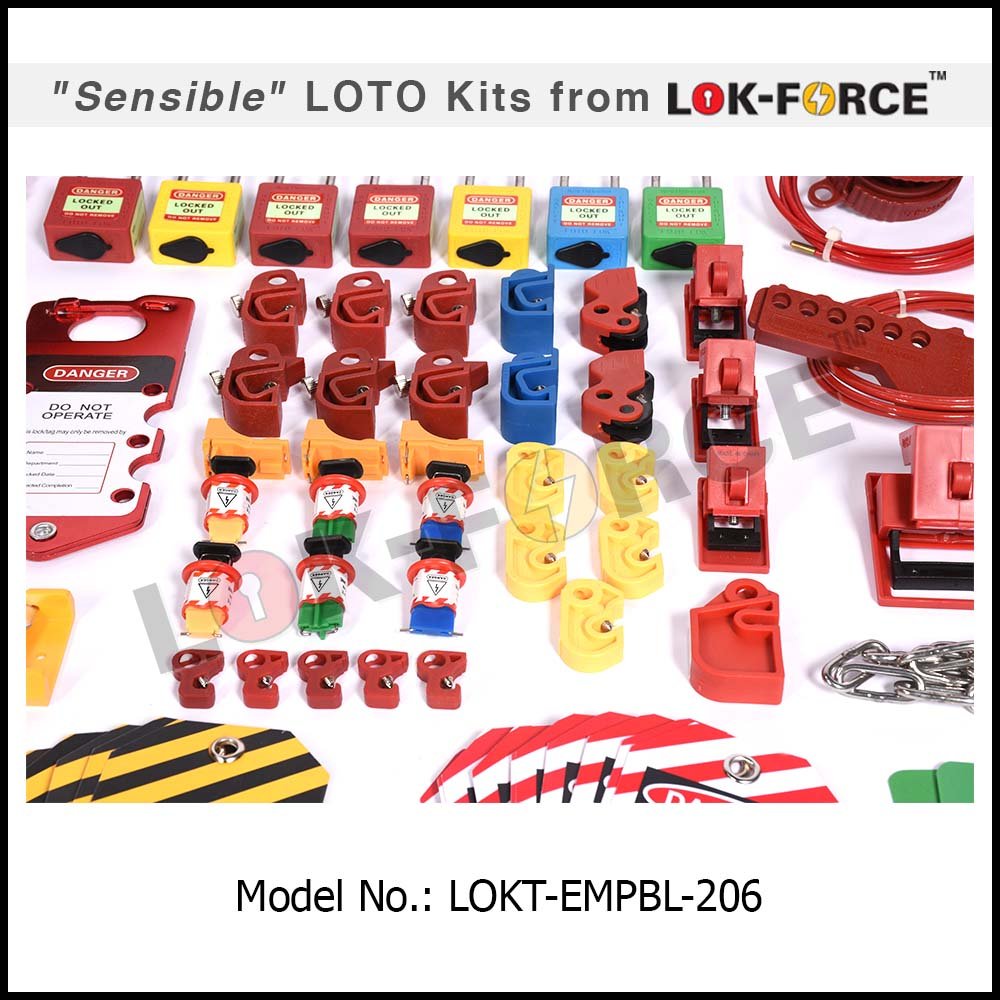 LOTO ELECTRO-MECHANICAL KIT PLASTIC TOOL BOX - LARGE - Image 16