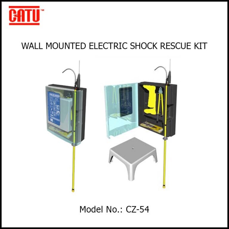 WALL MOUNTED ELECTRIC SHOCK RESCUE KIT LOTO SAFETY PRODUCTS