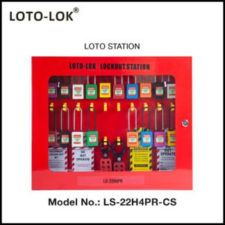Heavy Duty Lockout Station with Contents