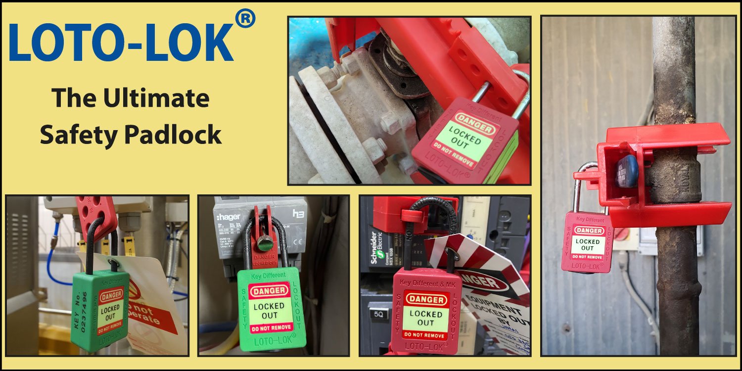 LOTO-LOK - The ultimate safety padlock